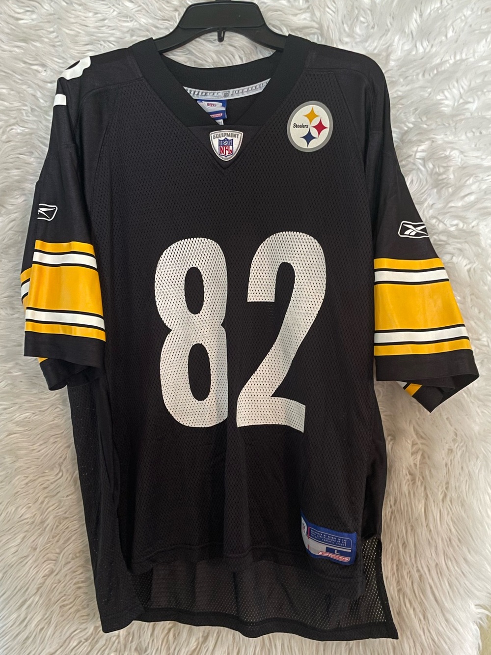 Pittsburgh Steelers Antwan Randle EL #82 VINTAGE Reebok On-Field Jersey-Size L